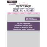 Medium Square Card Sleeves (80x80mm)
